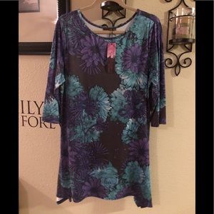 NWT Azalea 3/4 sleeve tunic